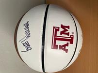 Aggie Men's Basketball Signed by Coach Buzz Williams 202//151